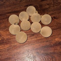 Small Iight Brown Ornaments