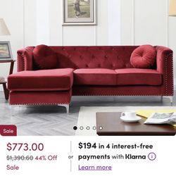 Velvet Sofa