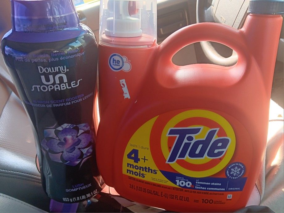 Tide, Gain Liquid Laundry Soap, XXL Snent Beads(853g)