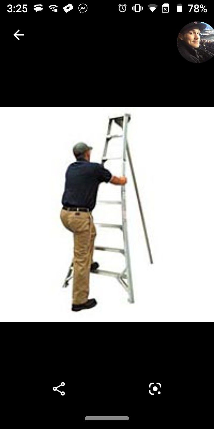 8ft Tallman Tripod Orchard Ladder