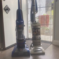 2 Vacuums Hoover Whole house Redwing And Shark Navigator 