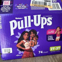 Huggies Pull Ups 2T-3T 73ct
