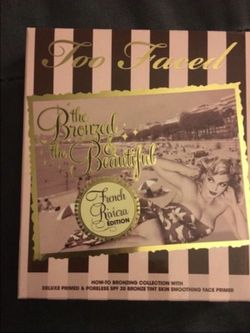 Authentic and New Too Faced Bronze Palette