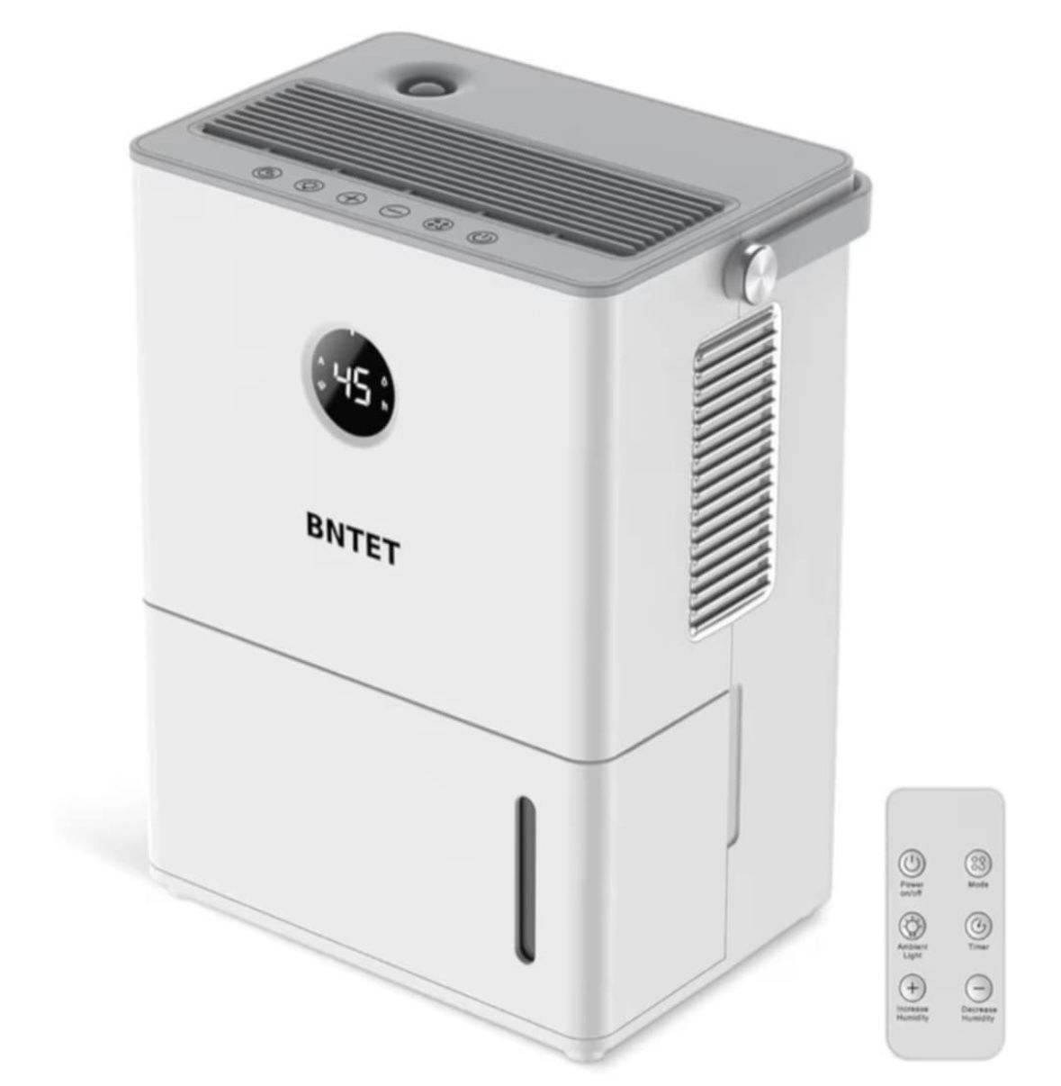 Brand New 2-in-1 Humidifier & Dehumidifier Combo 68oz Tank & LED Lights With Remote