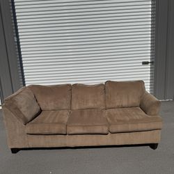 FREE DELIVERY ‼️‼️3-Seater Couch – Used, Clean, Some Damage – $100