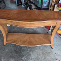 Solid Wooden Table From Thomasville