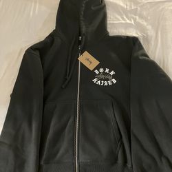 BORN × RAISED STUSSY Hoodie Large 