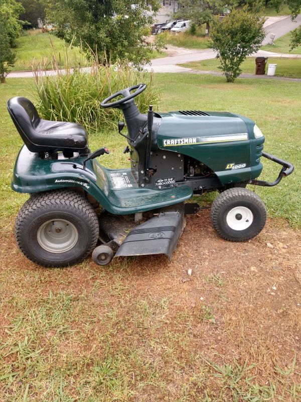 42". 19.5 hp Craftsman LT 1000 for Sale in Knoxville, TN OfferUp