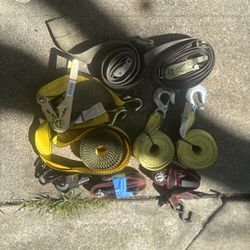 Heavy Duty Tie Downs.