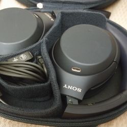 Sony WH-1000XM4 Wireless Noise Canceling Over-Ear Headphones Black 