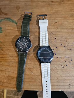 Guess Chronograph Watch and Digital Sport Watch Bundle