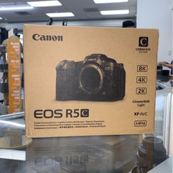 Canon EOS R5C Digital Cinema Camera. (MESSAGE ME FOR FULL PRICE)