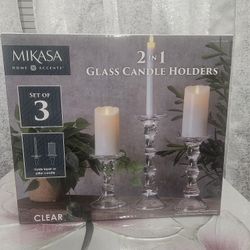 Mikasa Candle Holders