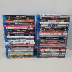 Lot Of 42 Blu-Ray Comedy Movies: Hangover, Scary Movie, Grown Ups, Roger Rabbit