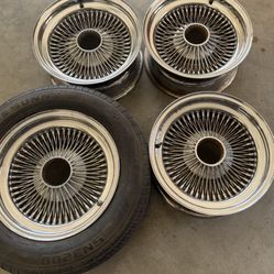 Set of 15”s with no tires 