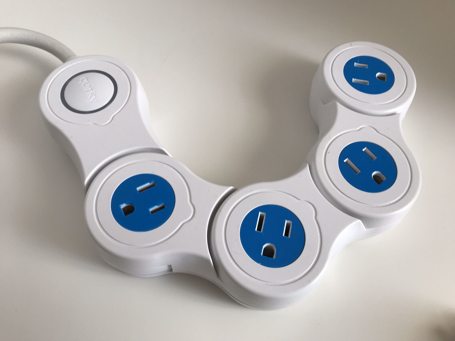 Quirky 4 outlet surger protector