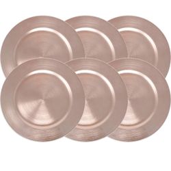 Charger Plates - Set Of 6