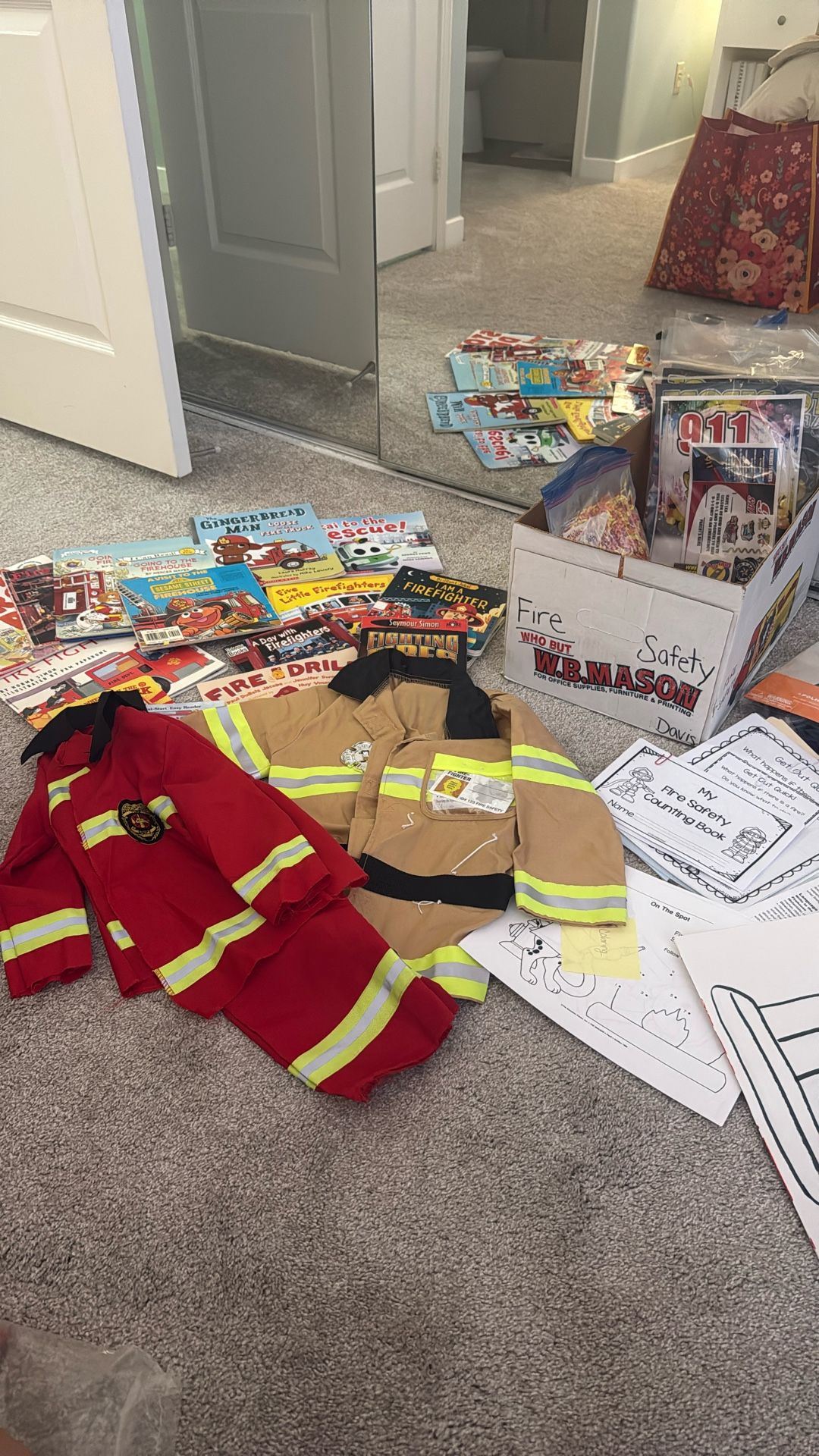 PreK Fire Safety Box for Classroom