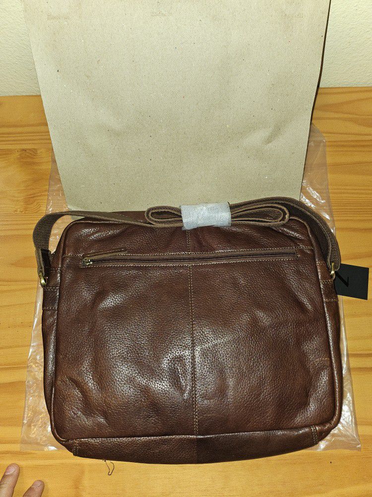 Men's Shoulder Bags Men's Leather Messenger
Bags Handbags Briefcases (Color: A) (Color : A)