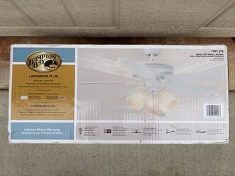 New ceiling fans from Home Depot.