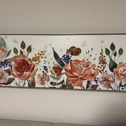 Very Large Floral Painting 