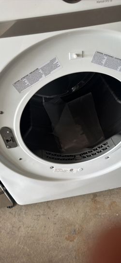 Samsung set washer and dryer white color