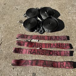 8 Point Tow Truck Transporter Car Trailer Tie Downs