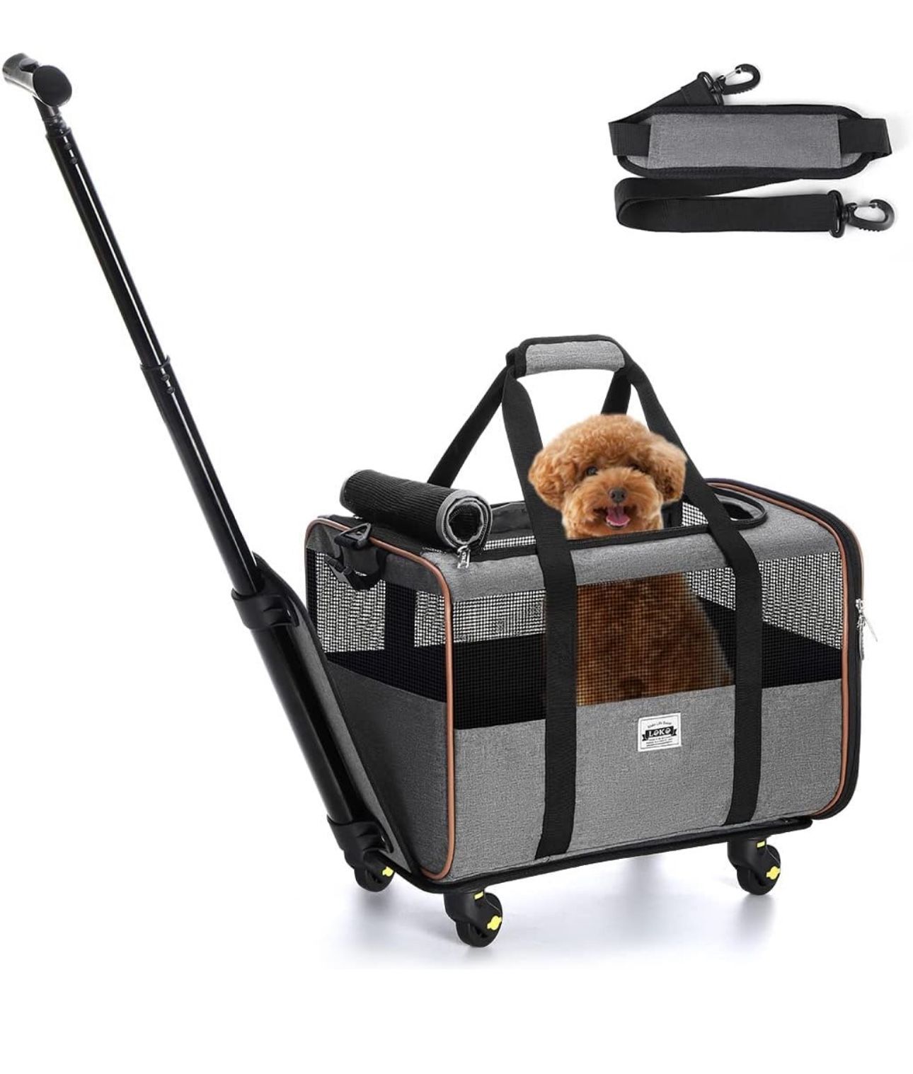 Dog / Cat Stroller Airplane Friendly