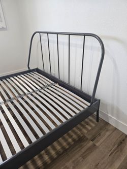 Queen Bed frame and Mattress