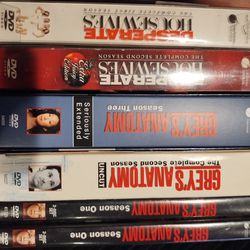 Anatomy And Desperate Housewives DVD Lot