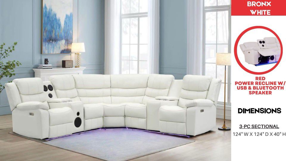 SECTIONAL SOFA// RECLINERS 