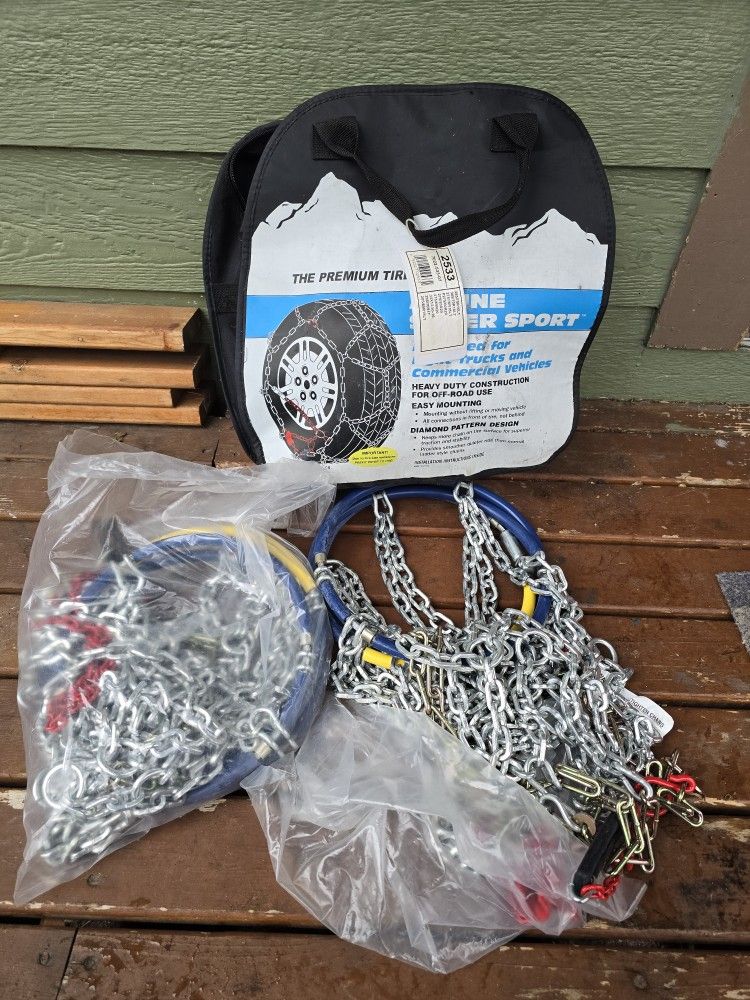 NEW ALPINE SUPER SPORT TIRE CHAINS TRUCK 2533