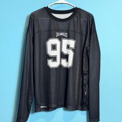 Manfinity  Size L mesh jersey long sleeve