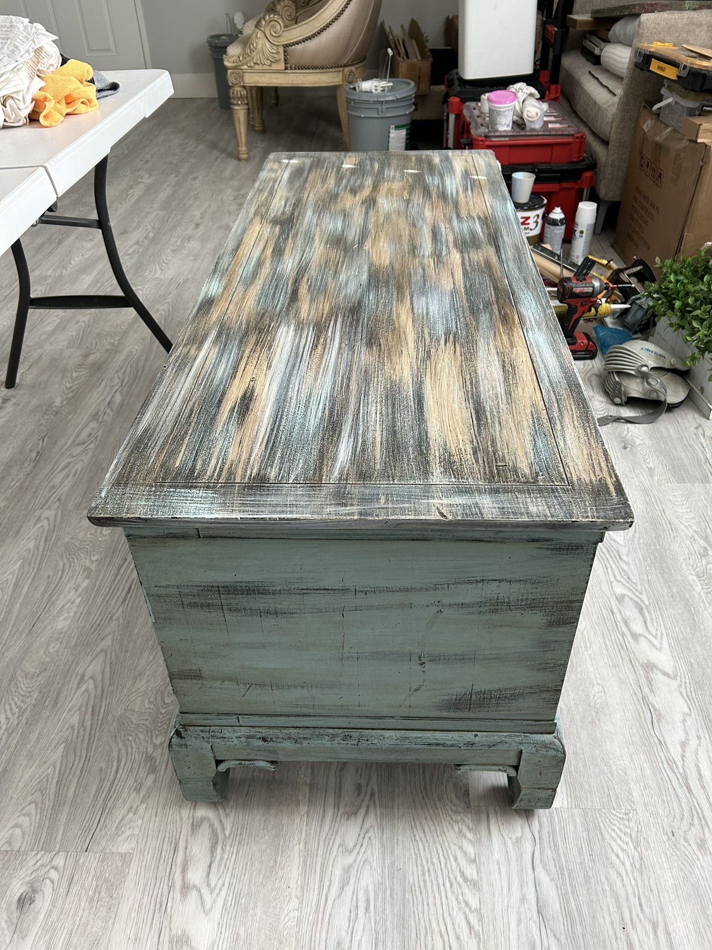 Shabby Antique Coffee Table 