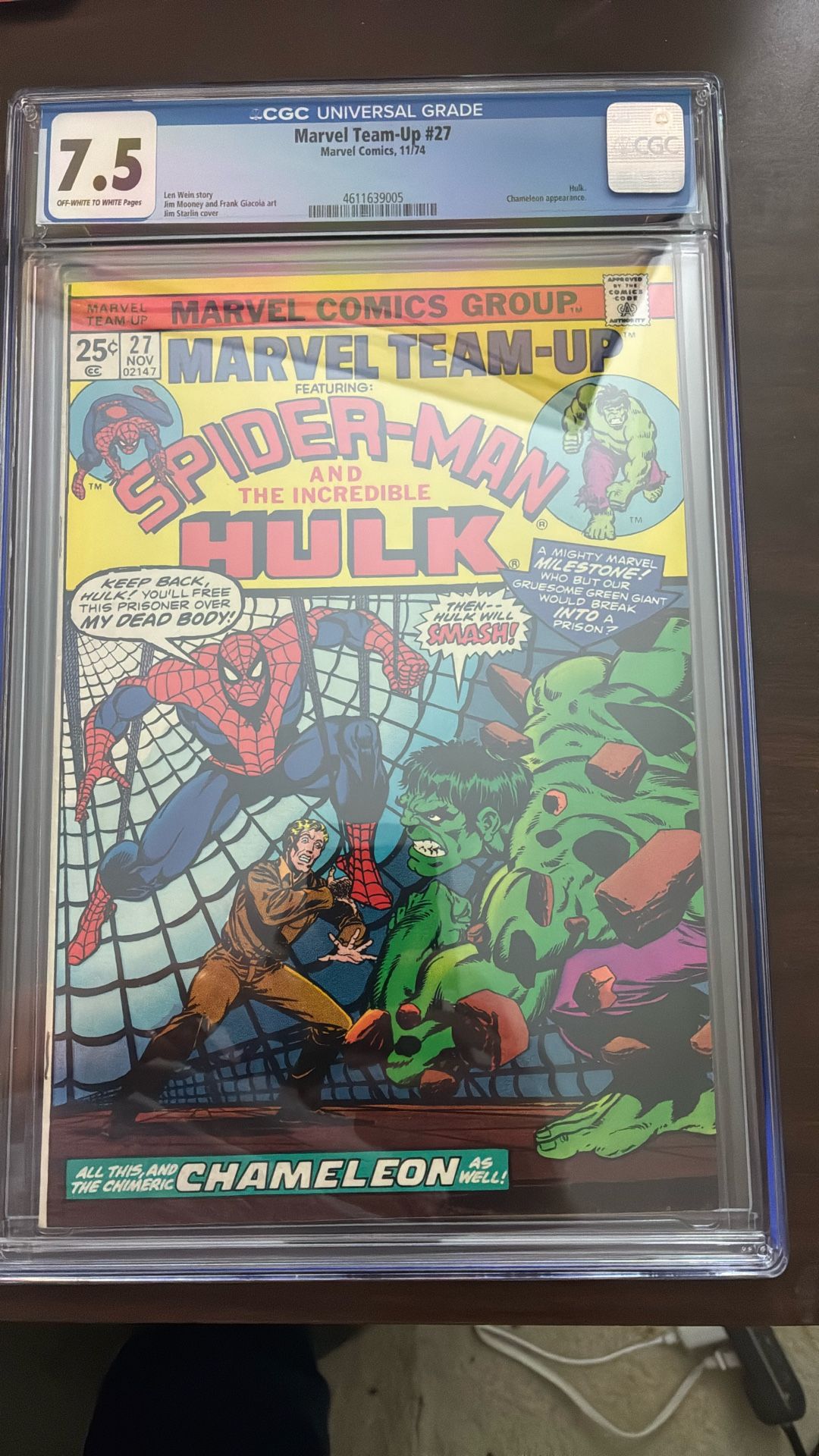 Marvel Team Up #27 CGC 7.5