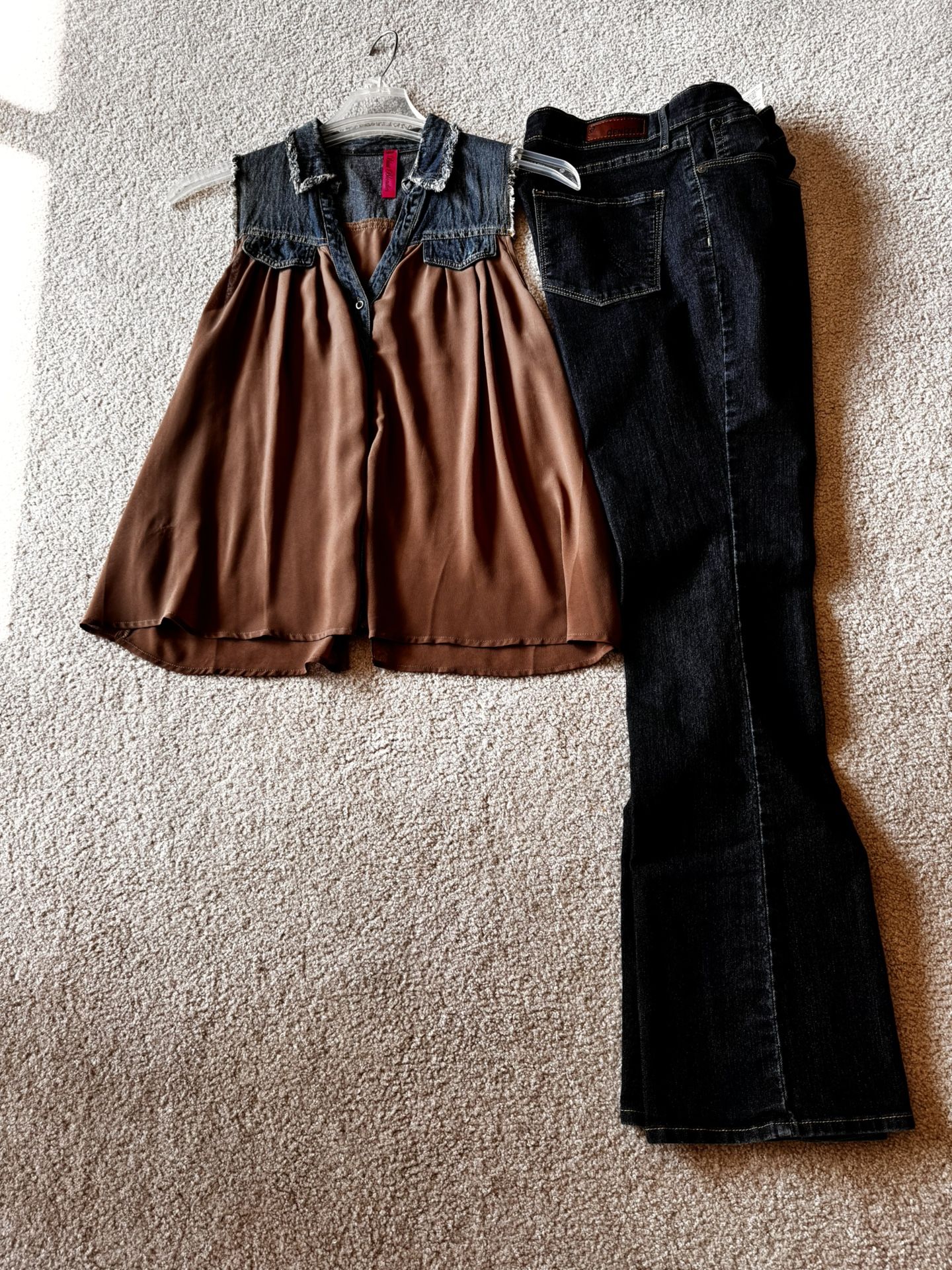 Women’s Denizen Jeans and Blest Blondies Top