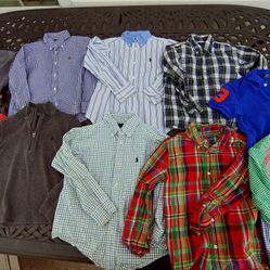 Boys Vineyard Vines Ralph Lauren And Northface Size 5 Bundle