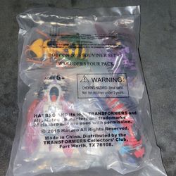 Transformers Botcon 2015 8 Pack Exclusive. New Sealed In Bag. 