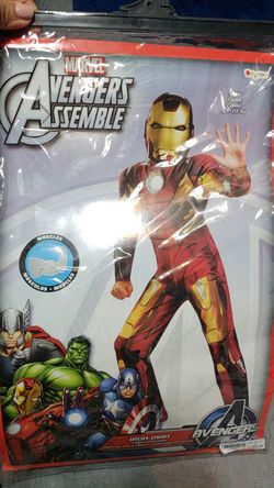 Iron man costume toddler size 4-6