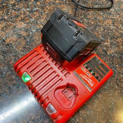 Sawzall Battery And Charger Milwaukee 