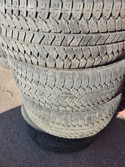 4 Bridgestone dueller 275 60 20