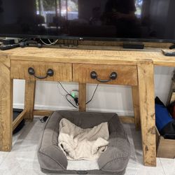 100% Wood Table-tv Stand