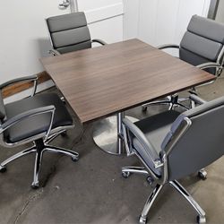 Conference Room Table w/4 Chairs