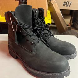 All Black Timberlands 
