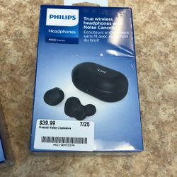 4 Sets Of Philips Wireless Headphones
