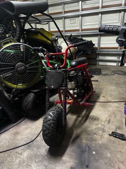 Gas mini bike hover hearts