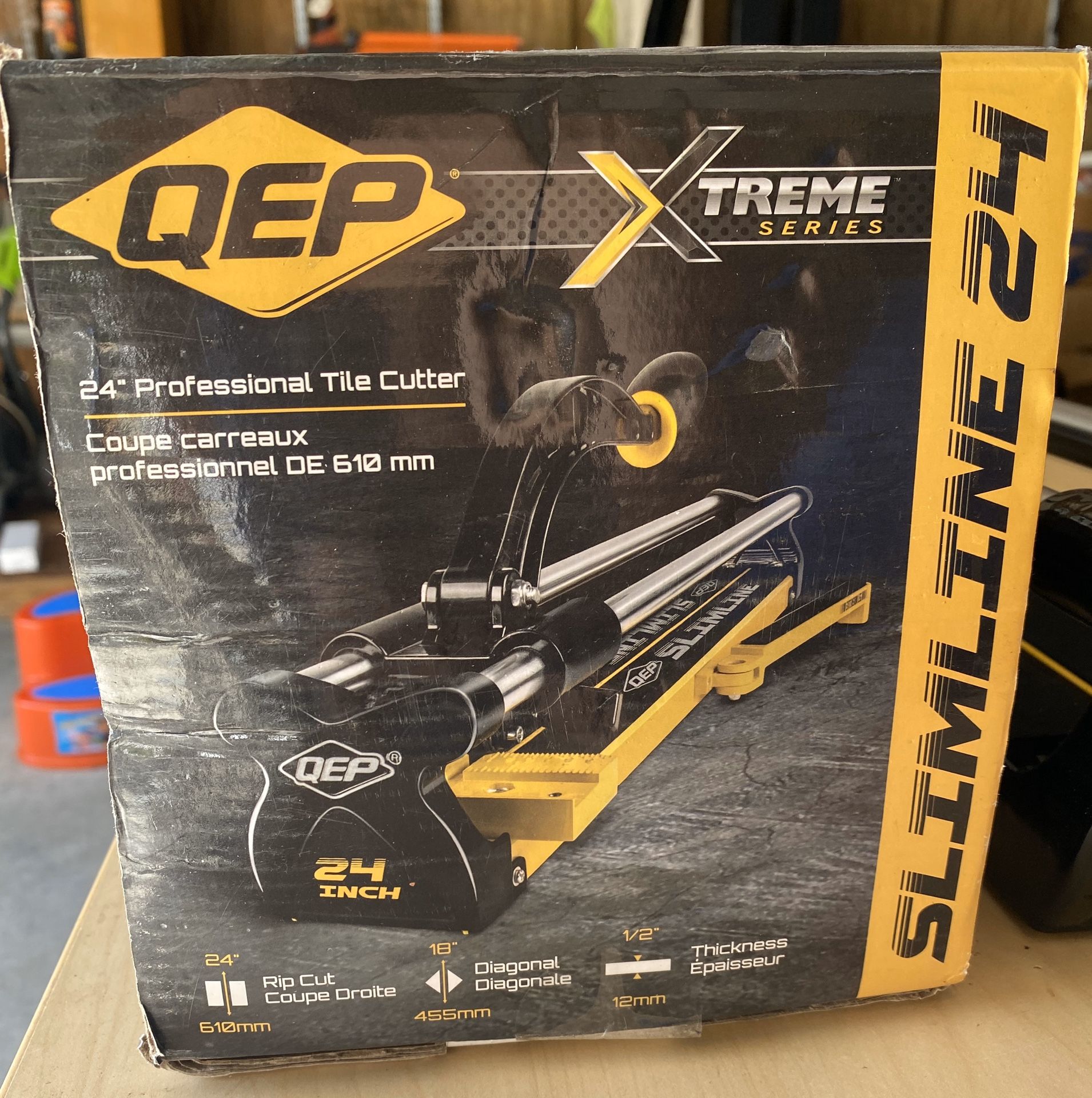 QEP Slimline 24” Professional Tile Cutter for Sale in Raleigh, NC OfferUp