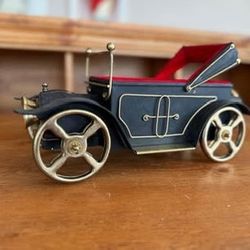 Vtg 60s "1918 Ford Car Bar Caddy “MUSICAL " HOW DRY I AM"