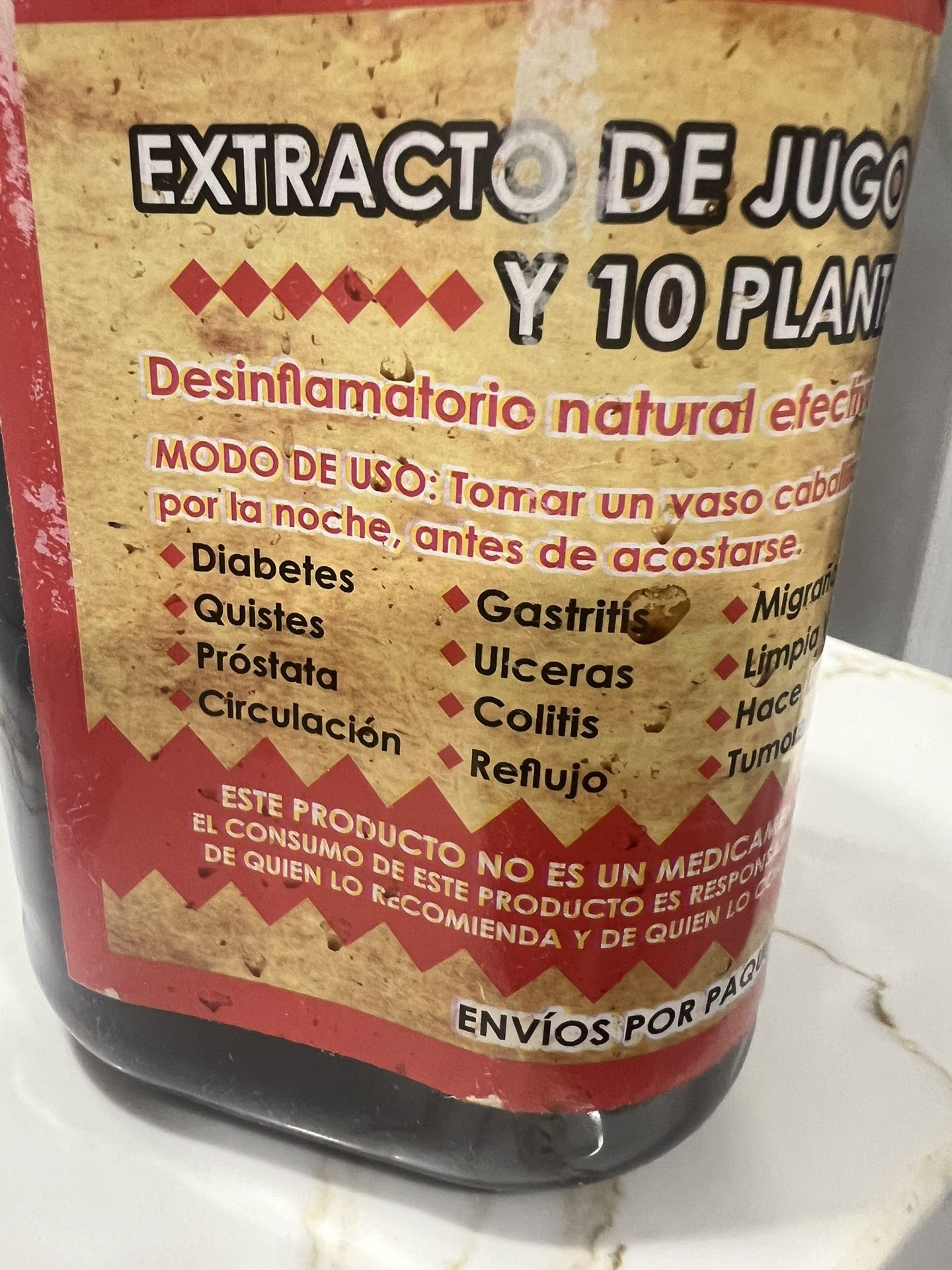 Original Extracto De Jugo De Maguey Con Sabila Y 10 Plantas más