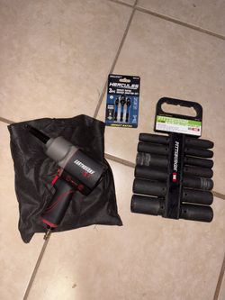 Air Impact Wrench And Attachments